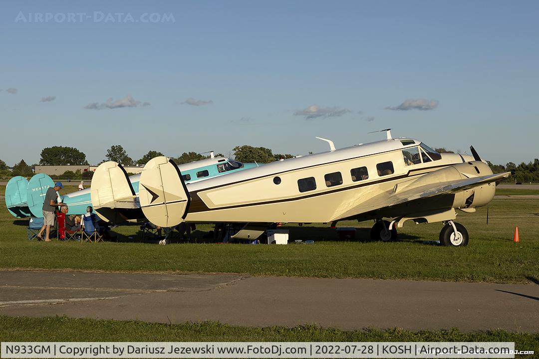 N933GM, 1960 Beech G18S C/N BA-533, Beech G18S Twin Beech  C/N BA-533, N933GM