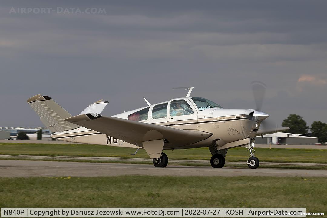 N840P, 1968 Beech V35A Bonanza C/N D-8797, Beech V35A Bonanza  C/N D-8797, N840P