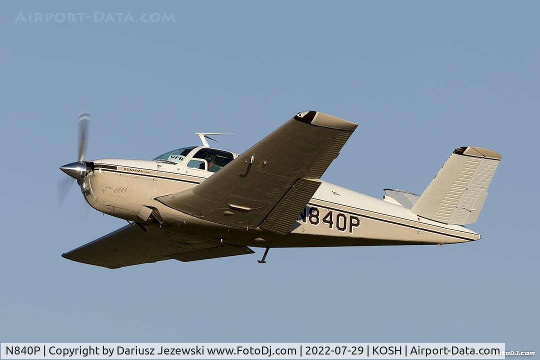 N840P, 1968 Beech V35A Bonanza C/N D-8797, Beech V35A Bonanza  C/N D-8797, N840P
