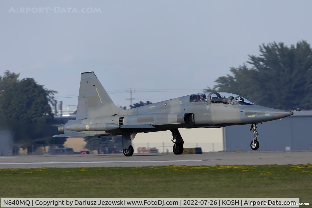 N840MQ, Canadair CF-5D C/N 2040, Canadair CF-5D  C/N 116840, N840MQ