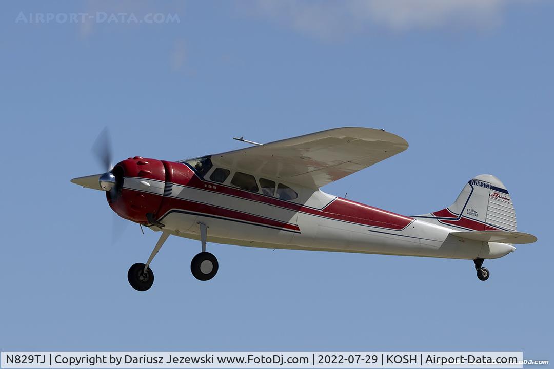 N829TJ, 1953 Cessna 195 C/N 16048, Cessna 195 Businessliner  C/N 16048, N829TJ