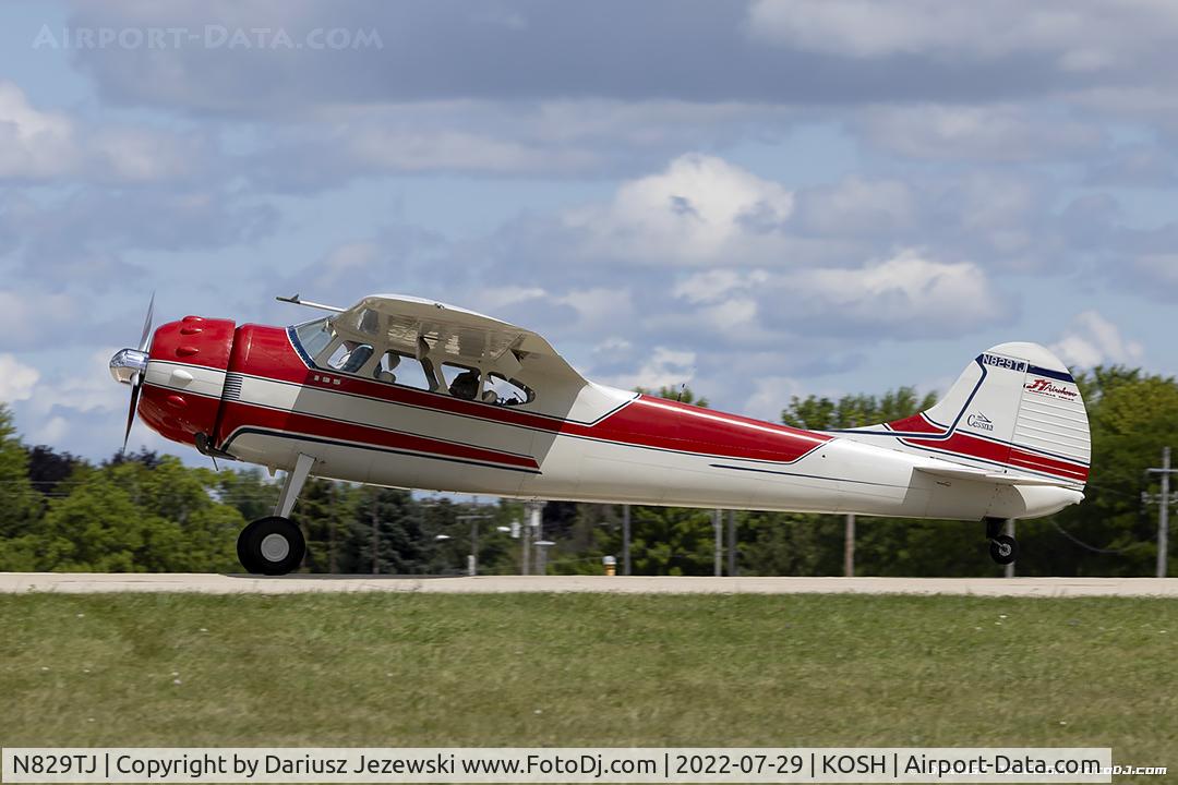 N829TJ, 1953 Cessna 195 C/N 16048, Cessna 195 Businessliner  C/N 16048, N829TJ