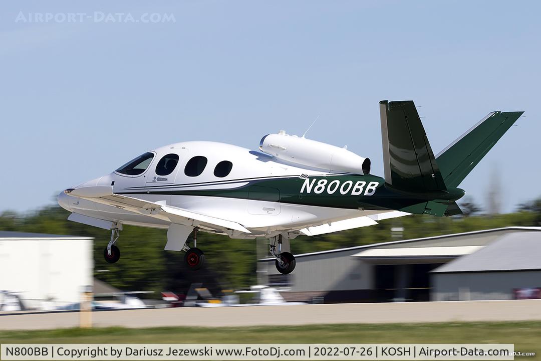 N800BB, 2018 Cirrus SF50 Vision C/N 0065, Cirrus SF50 Vision  C/N 65, N800BB
