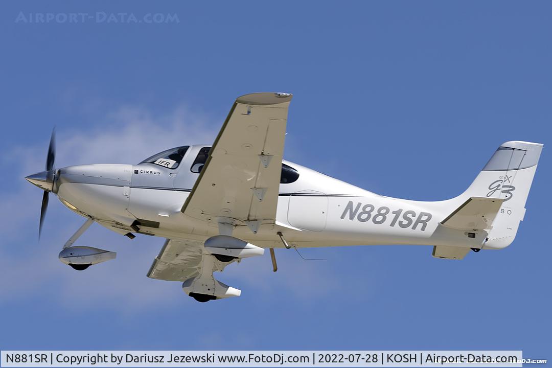 N881SR, 2007 Cirrus SR22 C/N 2722, Cirrus SR22  C/N 2722, N881SR