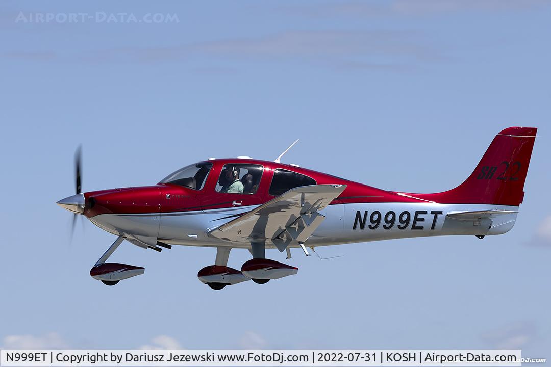 N999ET, 2003 Cirrus SR22 C/N 0476, Cirrus SR22  C/N 476, N999ET