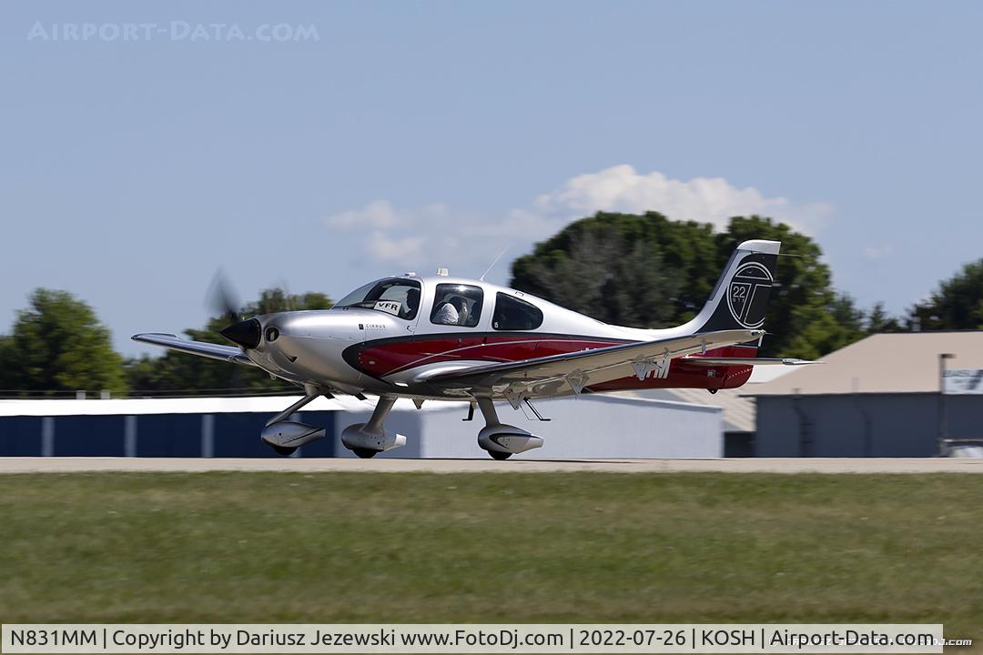 N831MM, 2013 Cirrus SR22T C/N 0493, Cirrus SR22T  C/N 493, N831MM