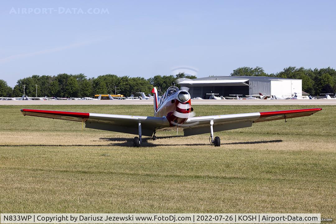 N833WP, 1952 De Havilland DHC-1 Chipmunk T.10 C/N C1/0714, De Havilland Canada DHC-1 Chipmunk T.10  C/N C1/0714, N833WP