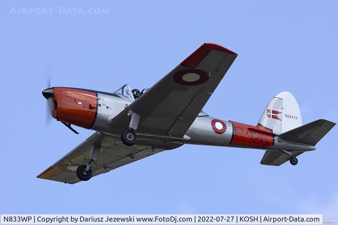 N833WP, 1952 De Havilland DHC-1 Chipmunk T.10 C/N C1/0714, De Havilland Canada DHC-1 Chipmunk T.10  C/N C1/0714, N833WP