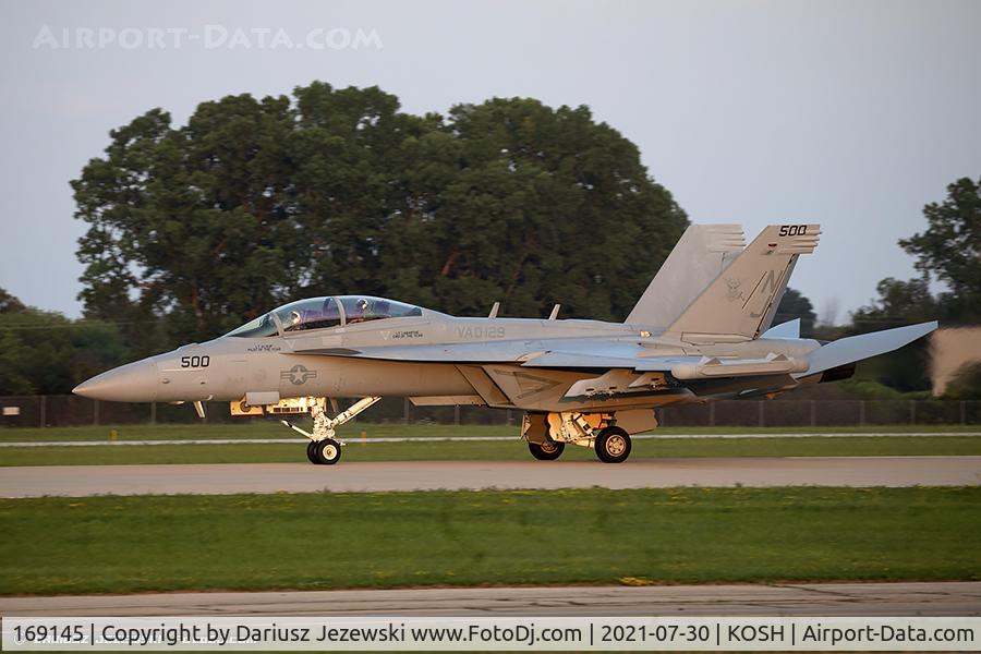 169145, 2017 Boeing F/A-18G Growler C/N G136, EA-18G Growler 169145 NJ-500 from VAQ-129 