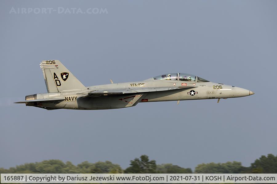 165887, Boeing F/A-18F Super Hornet C/N F047, F/A-18F Super Hornet 165887 AD-206 from VFA-106 
