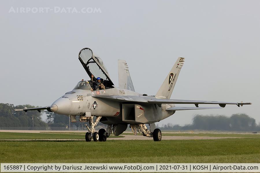 165887, Boeing F/A-18F Super Hornet C/N F047, F/A-18F Super Hornet 165887 AD-206 from VFA-106 