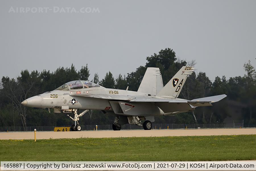 165887, Boeing F/A-18F Super Hornet C/N F047, F/A-18F Super Hornet 165887 AD-206 from VFA-106 