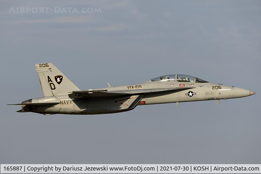 165887, Boeing F/A-18F Super Hornet C/N F047, F/A-18F Super Hornet 165887 AD-206 from VFA-106 
