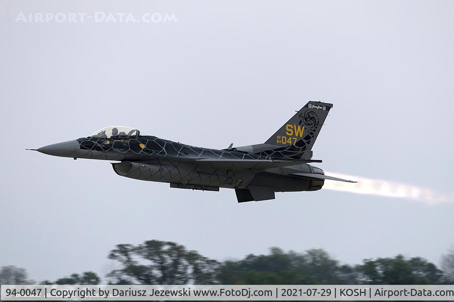 94-0047, 1994 Lockheed F-16C Fighting Falcon C/N CC-199, F-16CM Fighting Falcon 94-0047 SW from 77th FS 