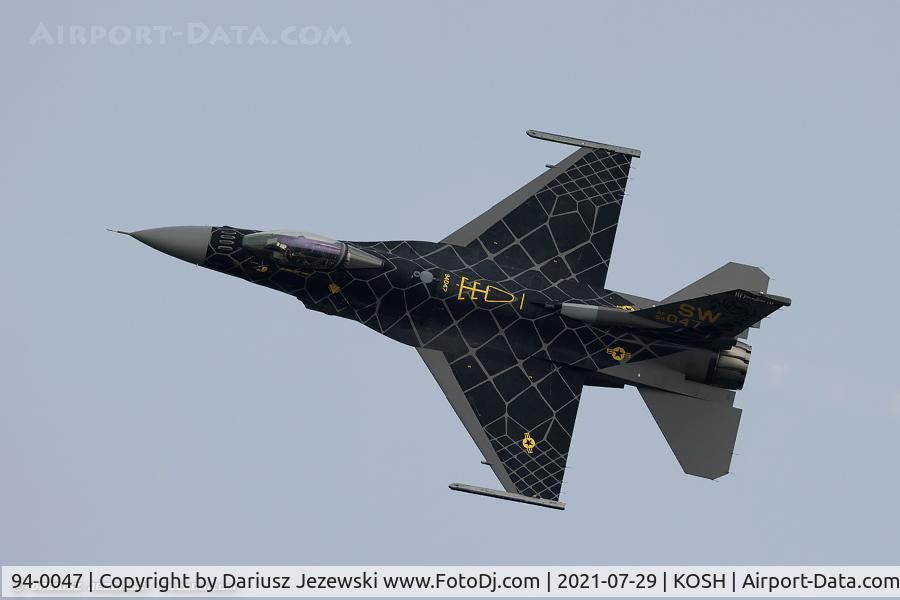 94-0047, 1994 Lockheed F-16C Fighting Falcon C/N CC-199, F-16CM Fighting Falcon 94-0047 SW from 77th FS 