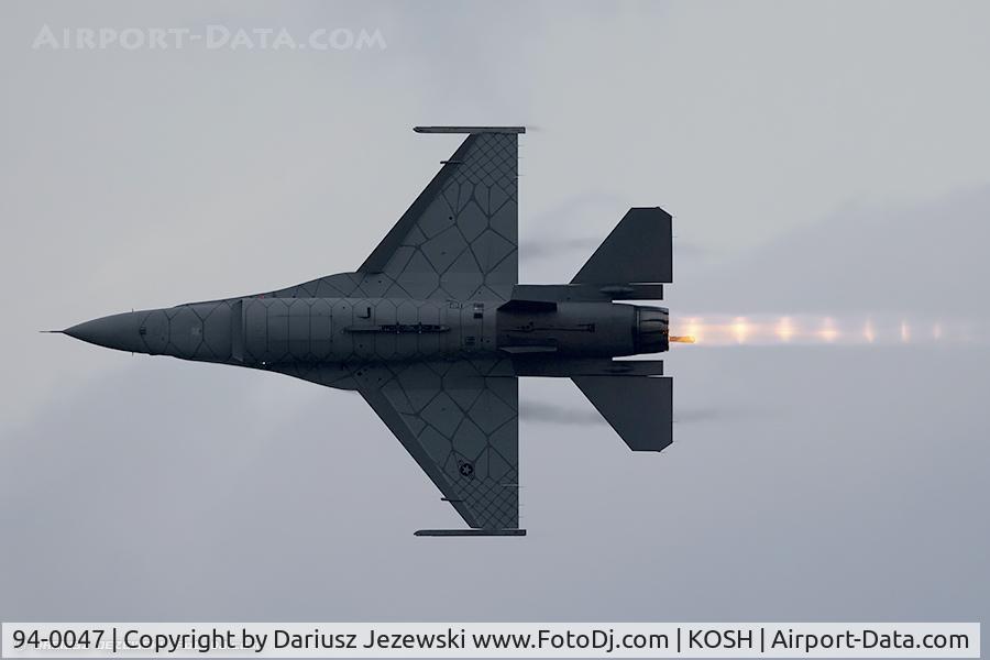 94-0047, 1994 Lockheed F-16C Fighting Falcon C/N CC-199, F-16CM Fighting Falcon 94-0047 SW from 77th FS 