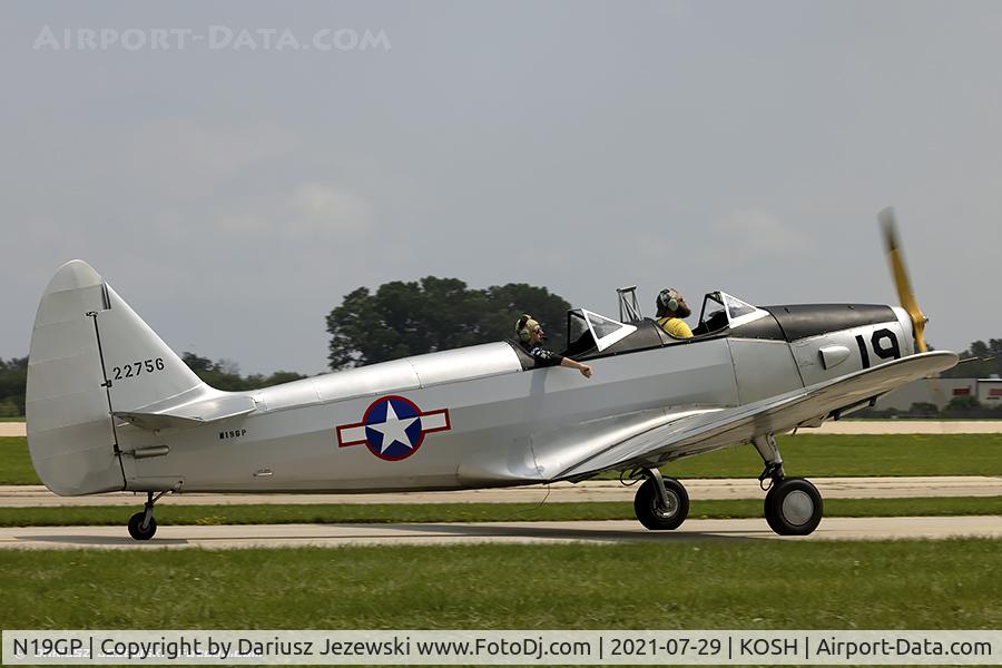 N19GP, 1942 Fairchild PT-19A C/N T42-1844, Fairchild PT-19A  C/N T421844, N19GP