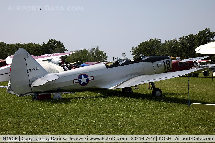 N19GP, 1942 Fairchild PT-19A C/N T42-1844, Fairchild PT-19A  C/N T421844, N19GP