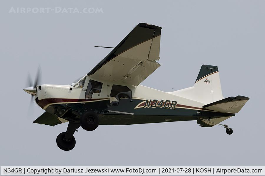 N34GR, 2005 Found FBA-2C1 C/N 55, Found FBA-2C1Bush Hawk  C/N 55, N34GR