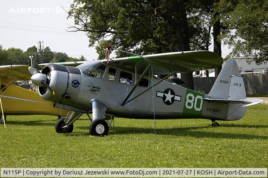 N115P, 1944 Howard Aircraft DGA-15P C/N 926, Howard Aircraft DGA-15P  C/N 926, N115P
