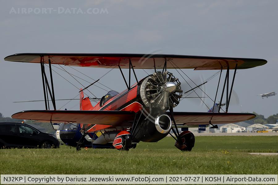 N32KP, 2013 Jet Waco ATO C/N 001, Jet Waco Taperwing  C/N 001 - Jeff Boerboon, N32KP