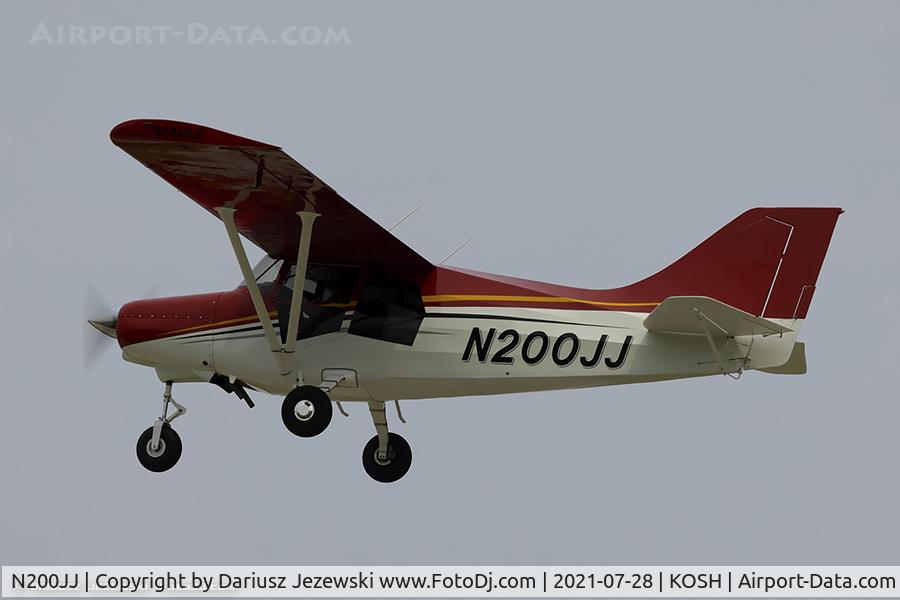 N200JJ, 1966 Beech 35-C33A Debonair C/N CE-112, Maule MXT-7-180A  C/N 21012C, N200JJ