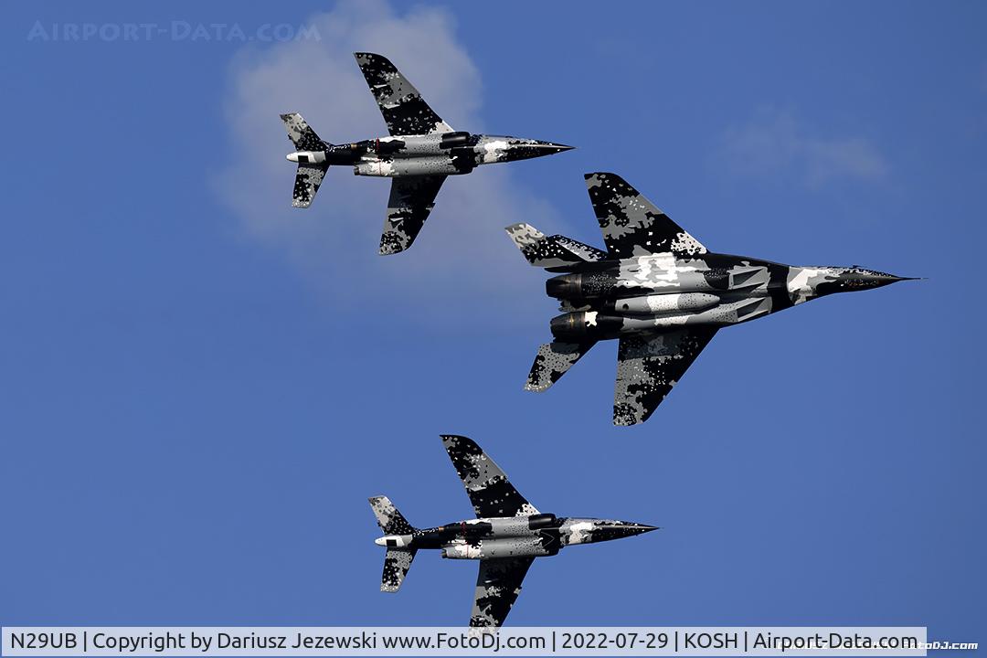 N29UB, 1989 Mikoyan-Gurevich MiG-29UB C/N 50903014896, Mikoyan-Gurevich MiG-29UB C/N 50903014896, N29UB