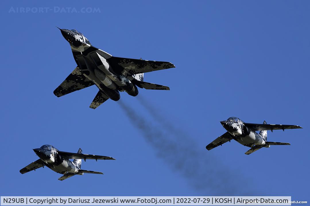 N29UB, 1989 Mikoyan-Gurevich MiG-29UB C/N 50903014896, Mikoyan-Gurevich MiG-29UB C/N 50903014896, N29UB - Jared 