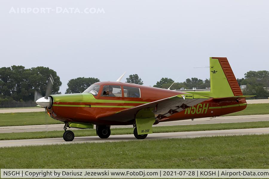 N5GH, 1970 Mooney M20E C/N 700046, Mooney M20E Chapparal  C/N 700046, N5GH