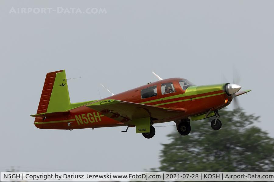 N5GH, 1970 Mooney M20E C/N 700046, Mooney M20E Chapparal  C/N 700046, N5GH