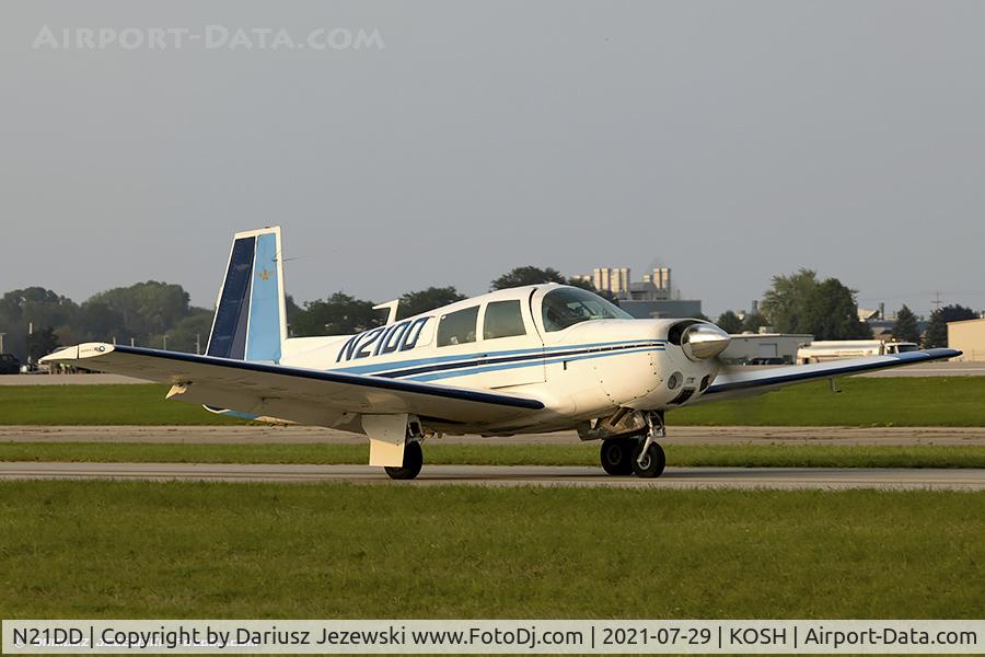 N21DD, 1965 Mooney M20E C/N 895, Mooney M20E Chapparal  C/N 895, N21DD