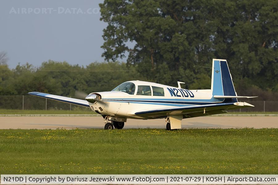 N21DD, 1965 Mooney M20E C/N 895, Mooney M20E Chapparal  C/N 895, N21DD