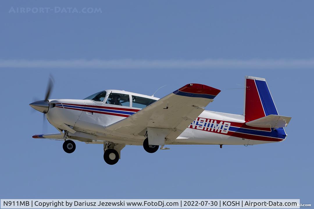 N911MB, 1966 Mooney M20F Executive C/N 670042, Mooney M20F Executive  C/N 670042, N911MB