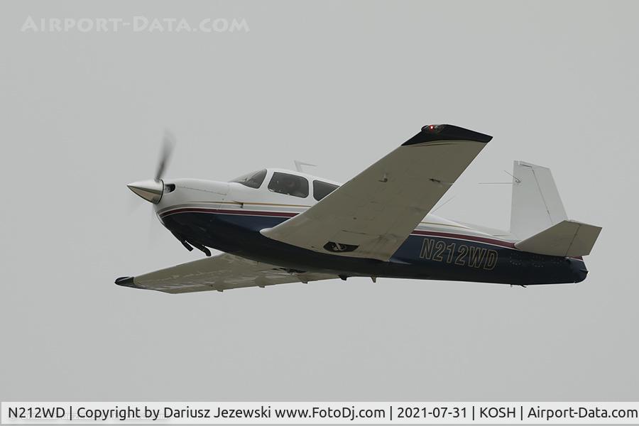 N212WD, 1968 Mooney M20F Executive C/N 680066, Mooney M20F Executive  C/N 680066, N212WD
