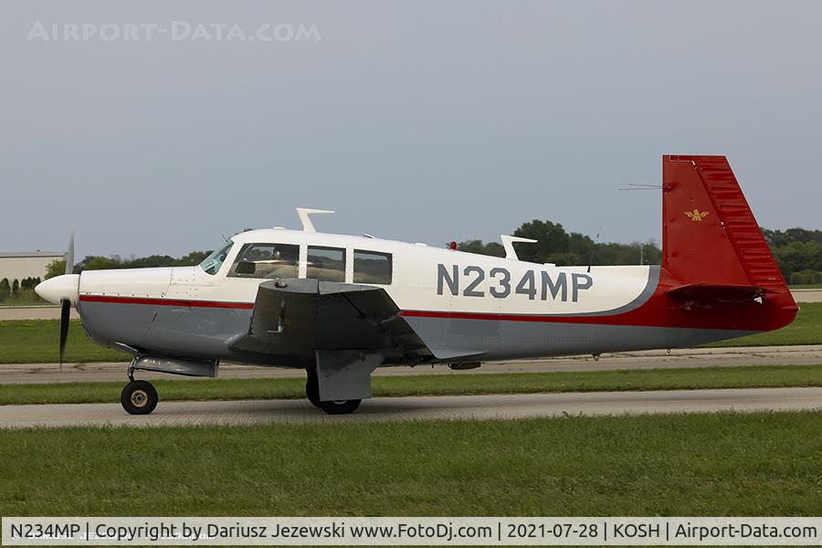 N234MP, 1968 Mooney M20F Executive C/N 680183, Mooney M20F Executive  C/N 680183, N234MP