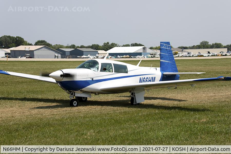 N66HM, 1981 Mooney M20J 201 C/N 24-1182, Mooney M20J 201  C/N 24-1182, N66HM