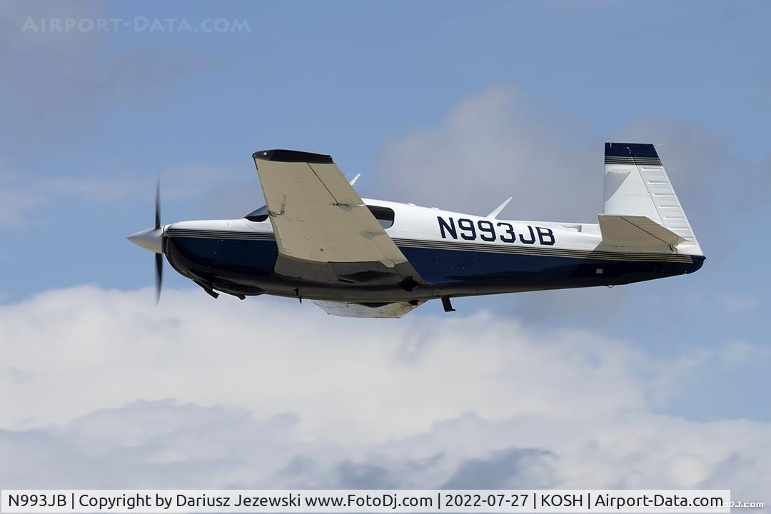 N993JB, 1993 Mooney M20J 201 C/N 24-3297, Mooney M20J 201  C/N 24-3297, N993JB