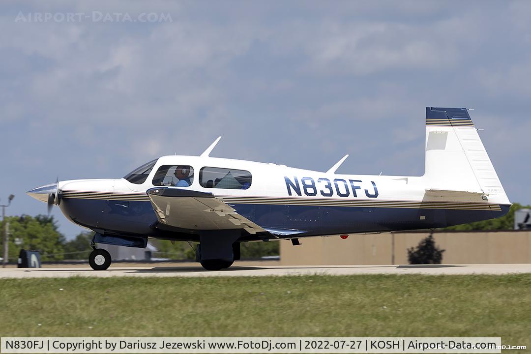 N830FJ, 1997 Mooney M20J 201 C/N 24-3407, Mooney M20J 201  C/N 24-3407, N830FJ