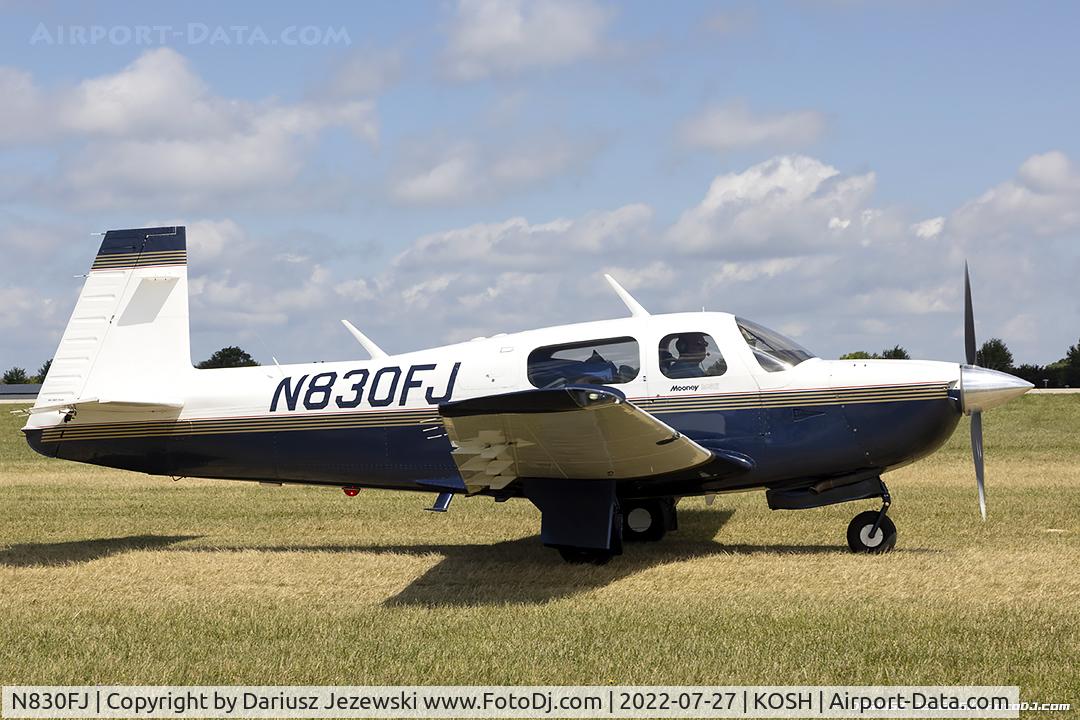 N830FJ, 1997 Mooney M20J 201 C/N 24-3407, Mooney M20J 201  C/N 24-3407, N830FJ