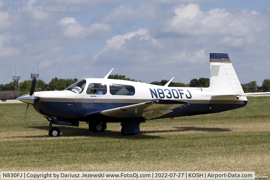 N830FJ, 1997 Mooney M20J 201 C/N 24-3407, Mooney M20J 201  C/N 24-3407, N830FJ