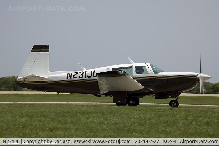 N231JL, 1979 Mooney M20K C/N 25-0097, Mooney M20K  C/N 25-0097, N231JL