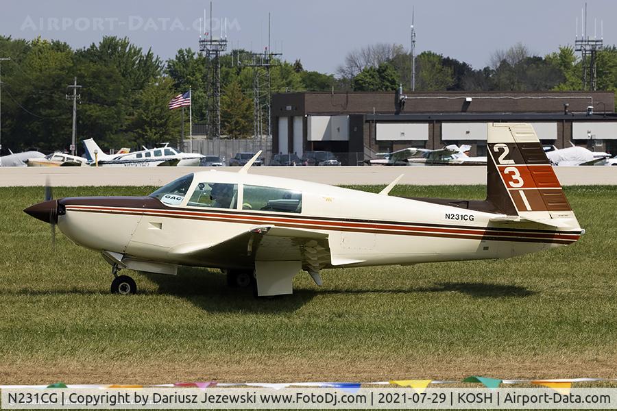 N231CG, 1979 Mooney M20K C/N 25-0131, Mooney M20K  C/N 25-0131, N231CG