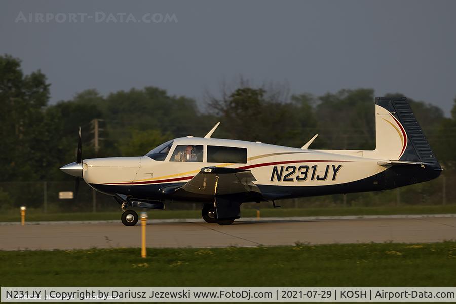 N231JY, 1979 Mooney M20K C/N 25-0281, Mooney M20K  C/N 25-0281, N231JY