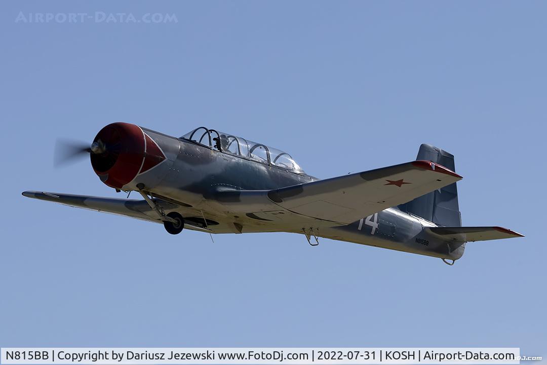 N815BB, 1969 Nanchang CJ-6A C/N 2951216, Nanchang CJ-6A  C/N 2951216, N815BB