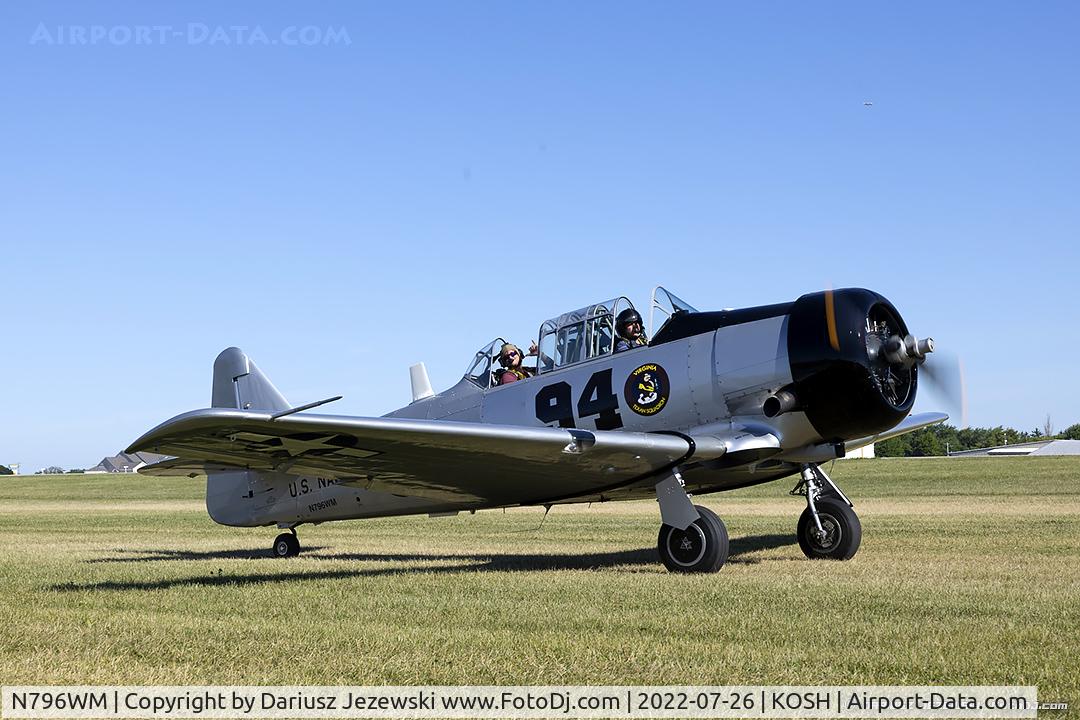 N796WM, 1943 North American AT-6D Texan C/N 88-15328, North American AT-6D Texan  C/N 88-15328, N796WM