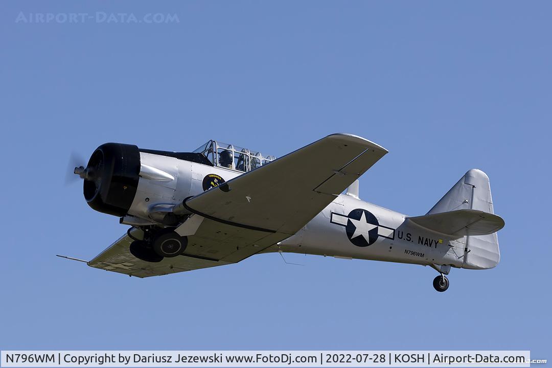 N796WM, 1943 North American AT-6D Texan C/N 88-15328, North American AT-6D Texan  C/N 88-15328, N796WM