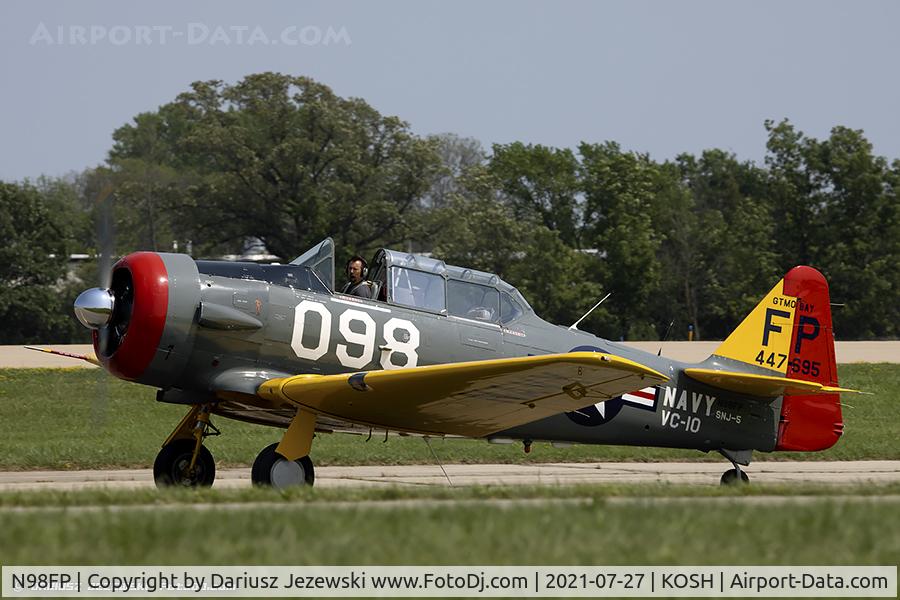 N98FP, 1944 North American AT-6G Texan C/N 7695, North American AT-6G Texan  C/N 7695, N98FP