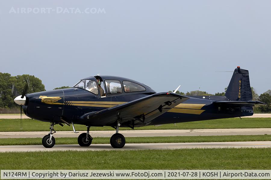 N124RM, 1966 Lockheed L-1329 JetStar C/N 5078, North American Navion (NA-145)  C/N NAV-4-136, N124RM