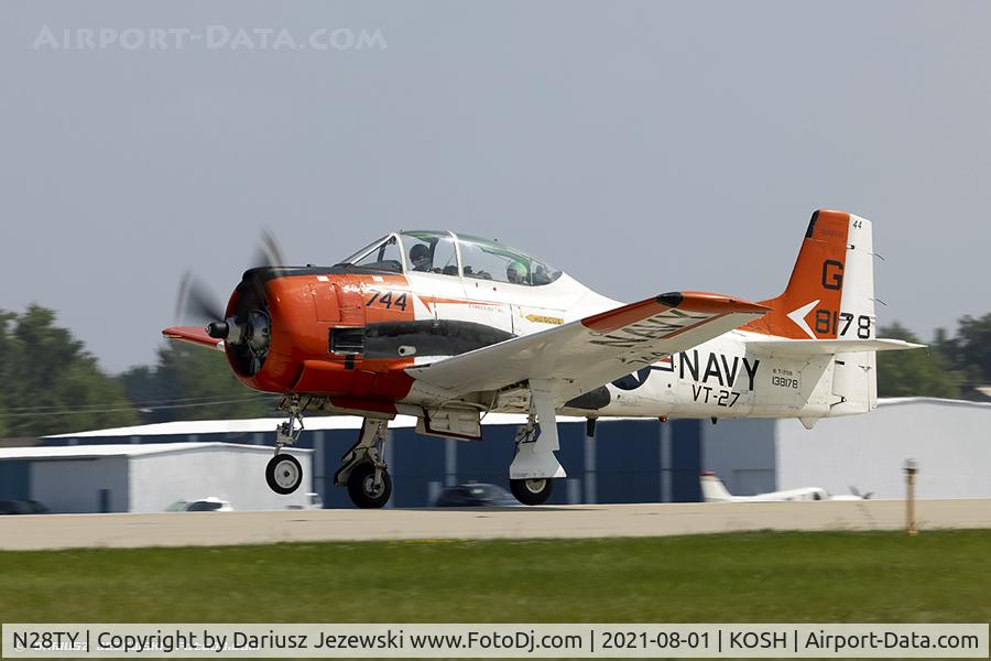 N28TY, North American T-28B C/N 138178, North American T-28B Trojan  C/N 138178, N28TY