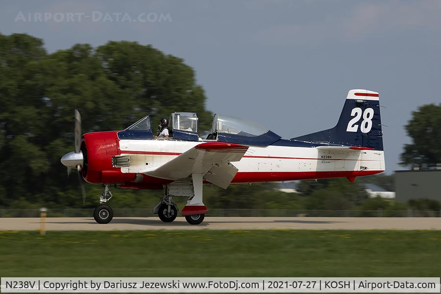 N238V, 1952 North American T-28B Trojan C/N 189-53 (52-1238), North American T-28B Trojan  C/N 52-1238, N238V
